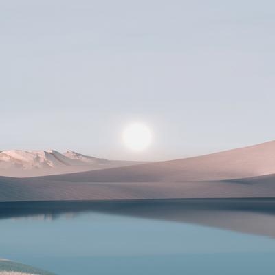 Windows 11 Lake Desert Landscape Microsoft Stock Wallpaper Eyecandy For Your Xfce Desktop Xfce Look Org
