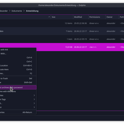 Archive Batch Extract with Password - KDE Store