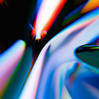 Laser Gradient Abstract Glare Colorful - KDE Store