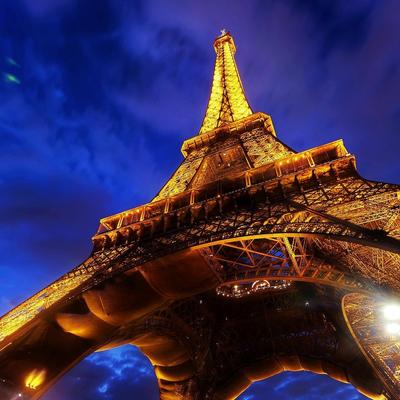 Eiffel Tower Paris Night - KDE Store