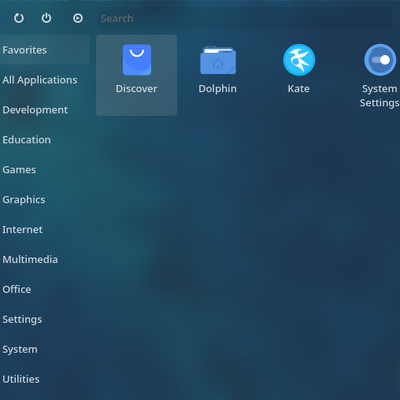 Simple Application Launcher for Plasma 5 - KDE Store