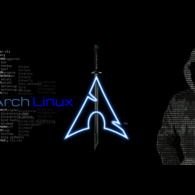 Black Arch Splash - KDE Store