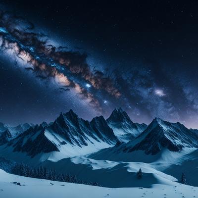 winter mountains landscape - KDE Store