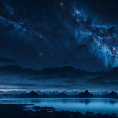 Digital art artwork night - KDE Store