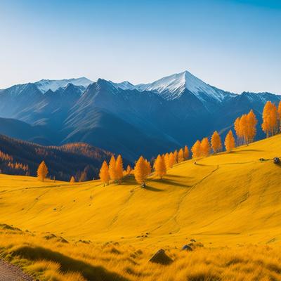 Amazing autumn Mountains - KDE Store