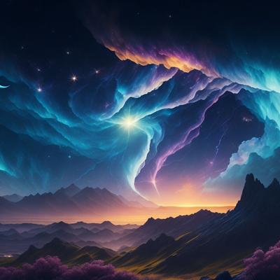 Beautiful Celestial Sky - KDE Store