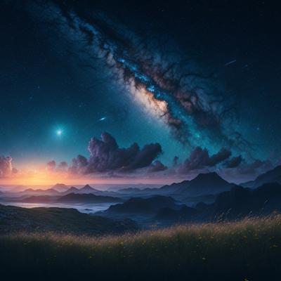 Beautiful Celestial Sky - KDE Store