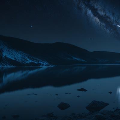 Night lake - KDE Store