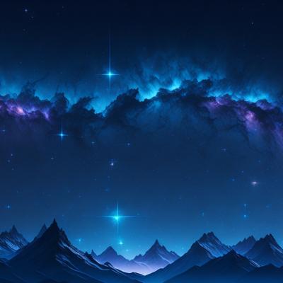 blue sky night - KDE Store