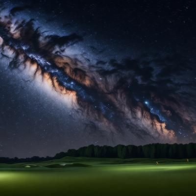 Beautiful galaxy sky - KDE Store