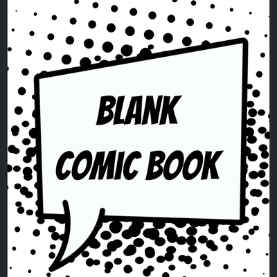 Blank Comic Book - Free printable comic strip template - KDE Store