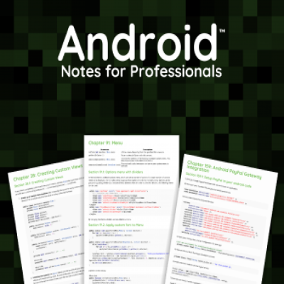 Android - Notes for Professionals - 1300 pages - KDE Store