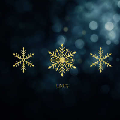 Linux - Snowflakes - KDE Store