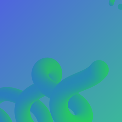 Blue and green shapes - KDE Store