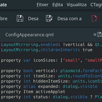 Fixed Application Title - KDE Store
