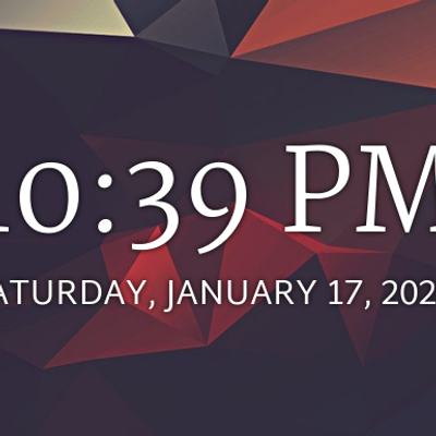 Customizable Clock - KDE Store