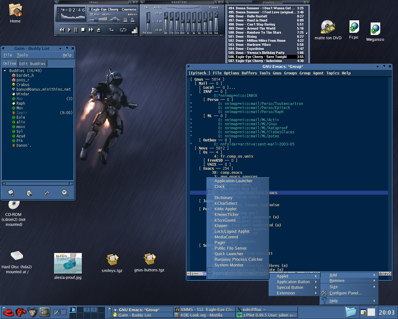 Blue Power - KDE Store