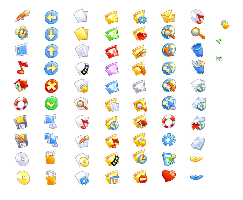 Comic Icons - KDE Store