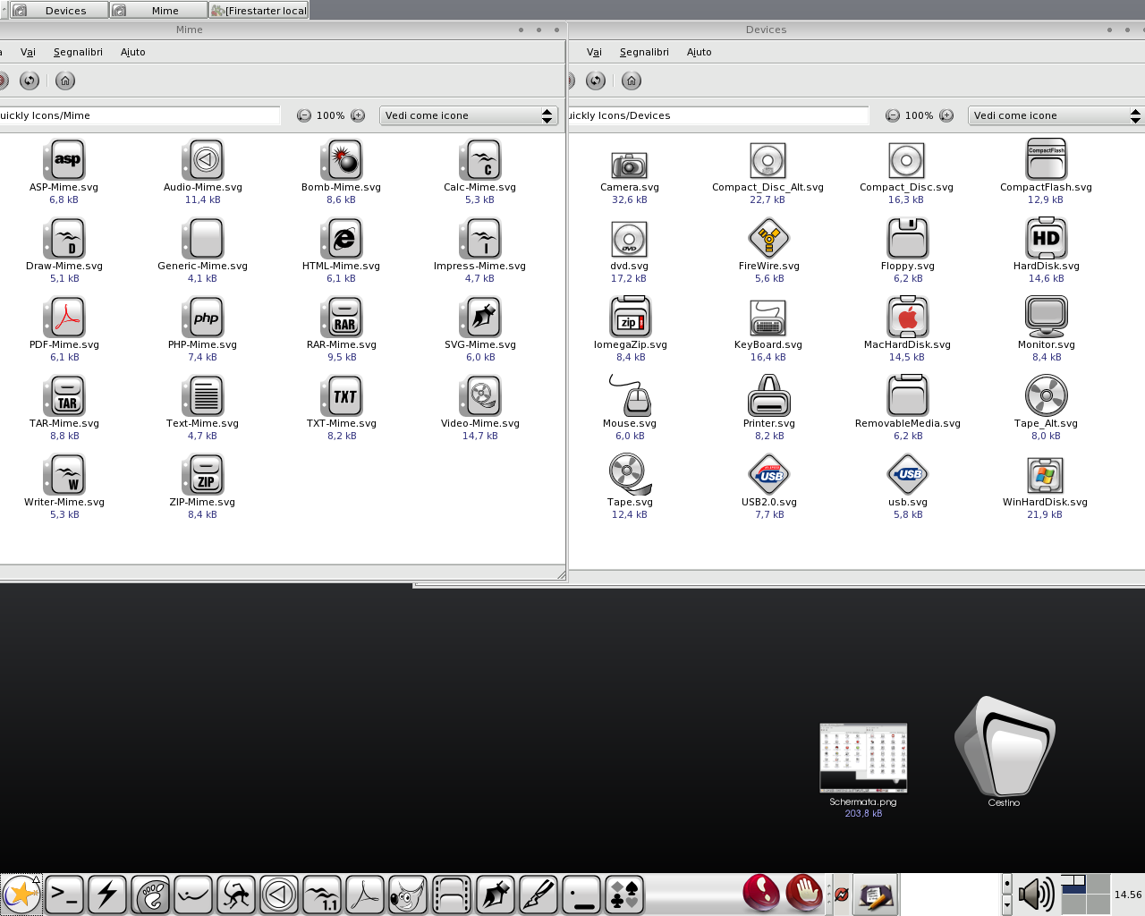 Quickly Icons SVG Gray - KDE Store