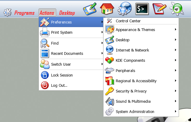 KDesktop Menu - KDE Store