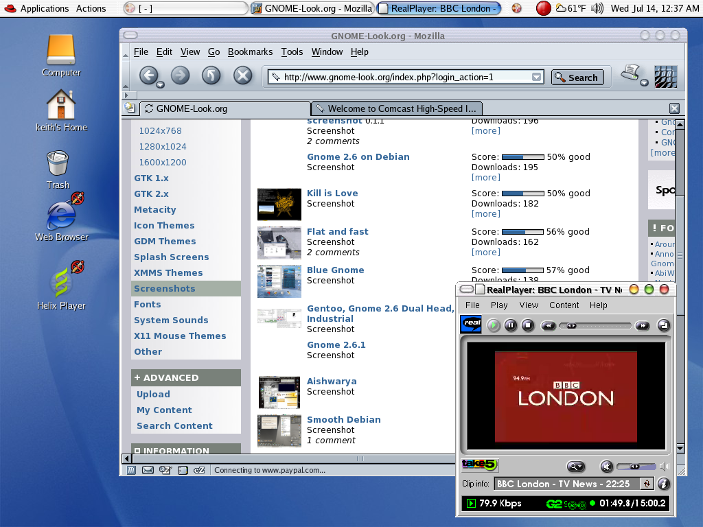 An OS X Gnome Based - KDE Store