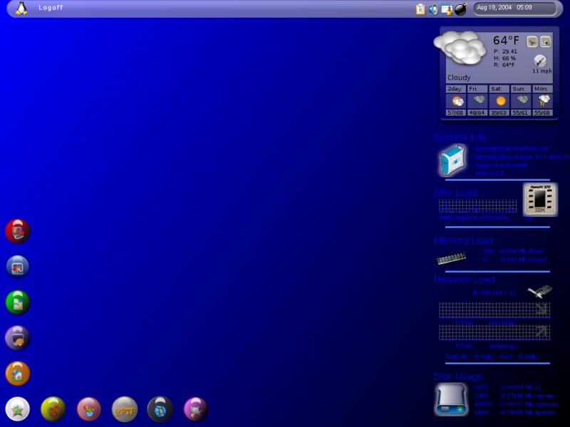 My Current Desktop - KDE Store