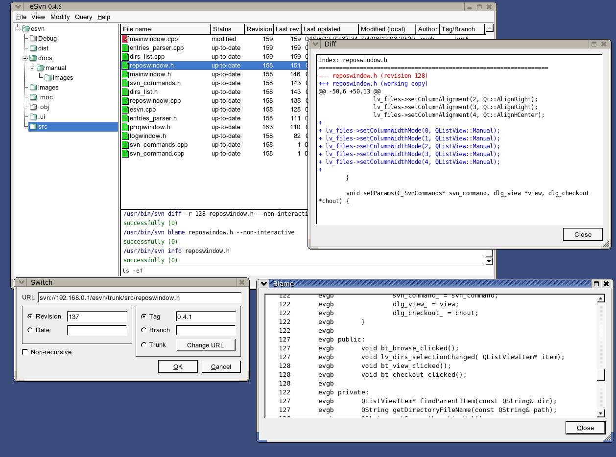 eSvn - Gnome-look.org