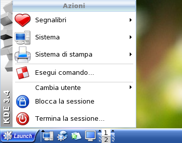 KMenu launcher mod - KDE Store