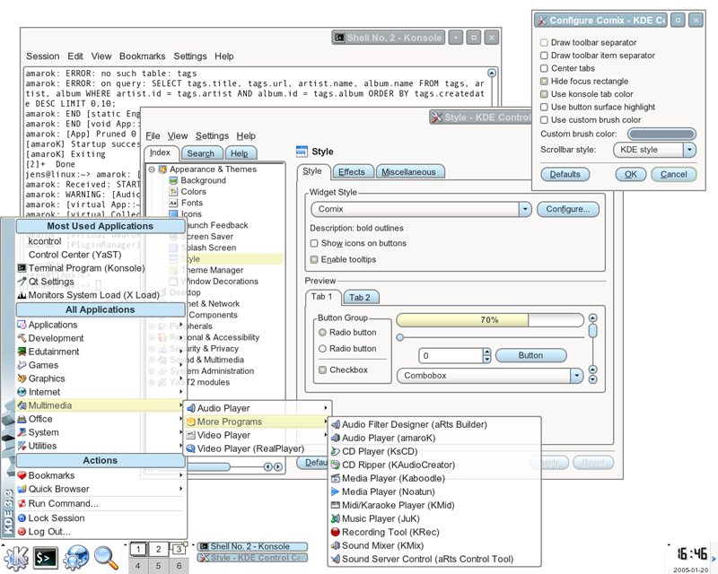 Comix for Slackware 10 - KDE Store