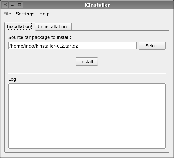 KInstaller - KDE Store