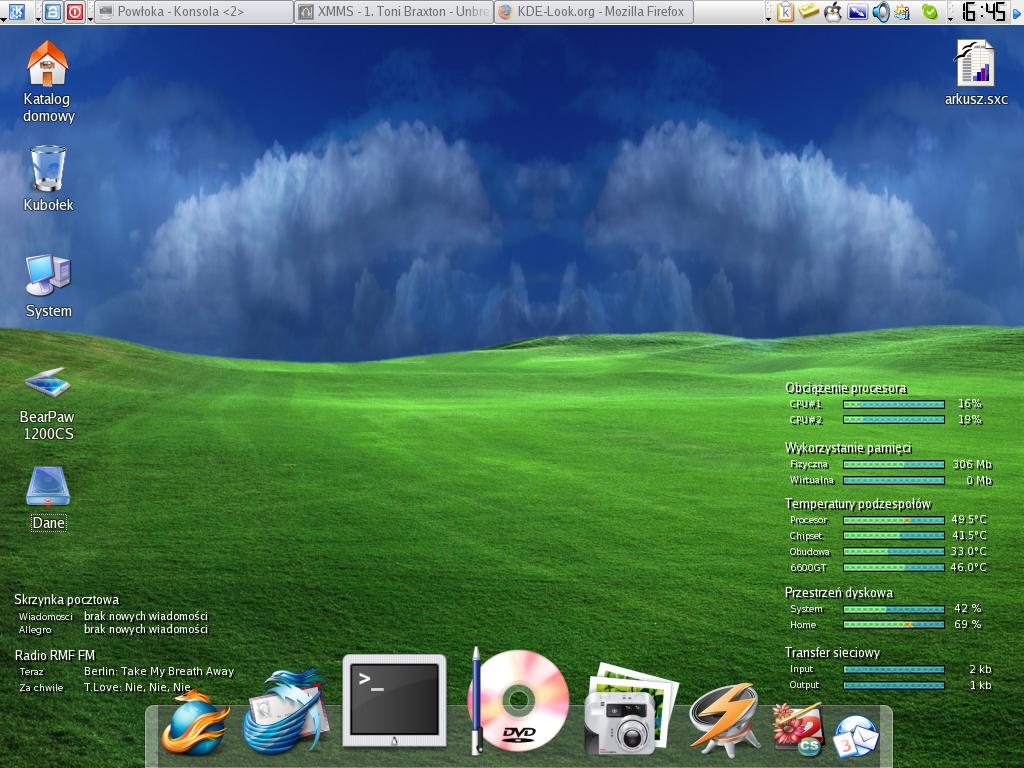 My Slackware Desktop - KDE Store