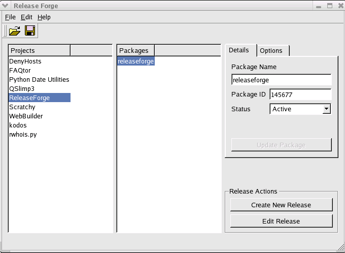 ReleaseForge - KDE Store