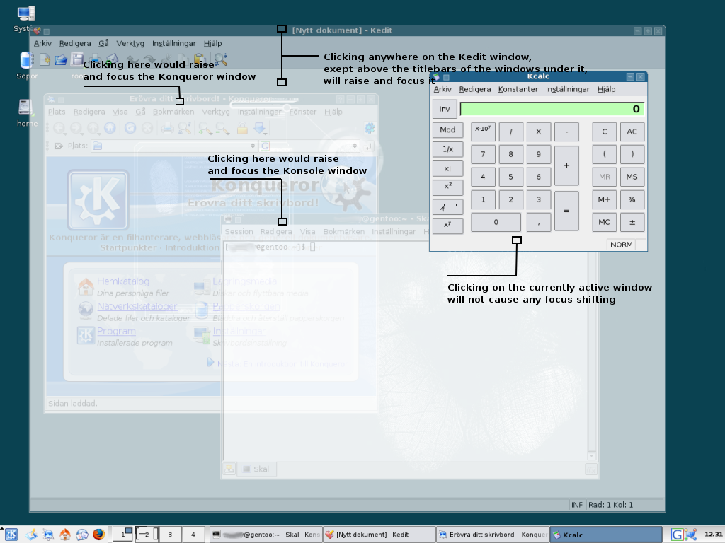Focus through transparent windows - KDE Store