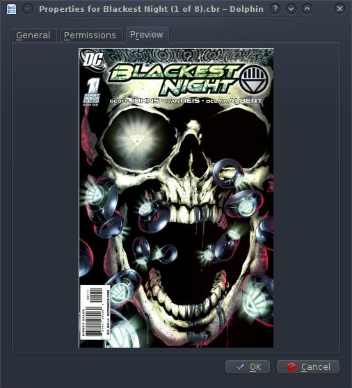 ComicBook Thumbnail Plugin - KDE Store