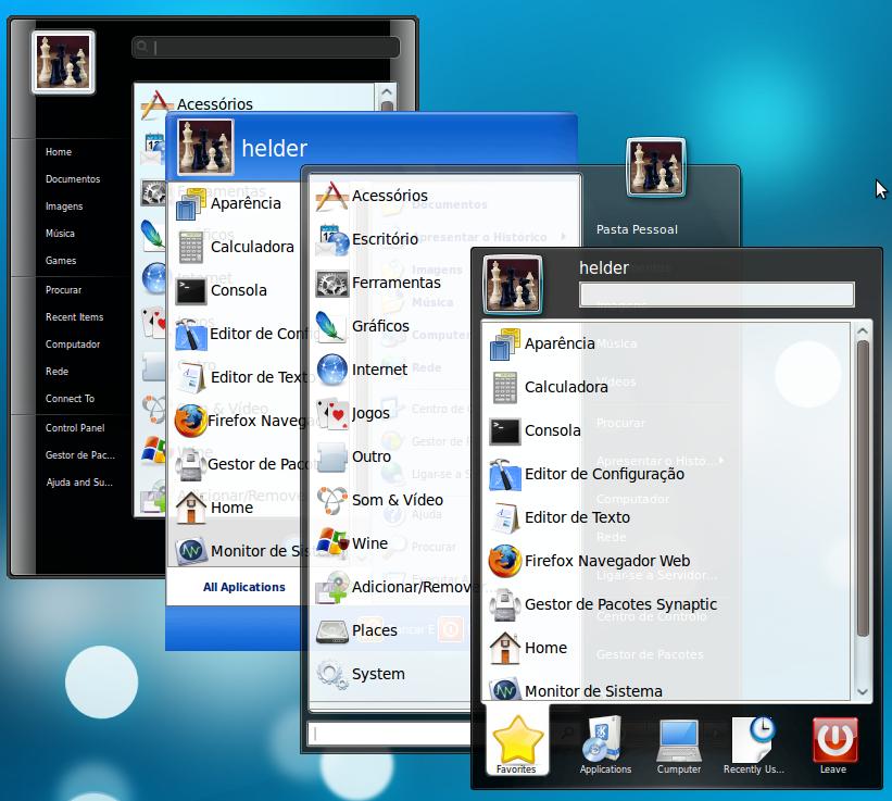GnoMenu - consolidated menu for gnome - KDE Store