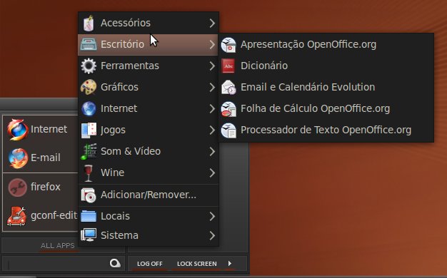 GnoMenu - consolidated menu for gnome - KDE Store