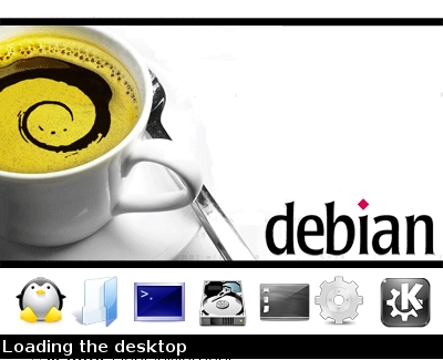 Debian Moment Splash Simple - KDE Store