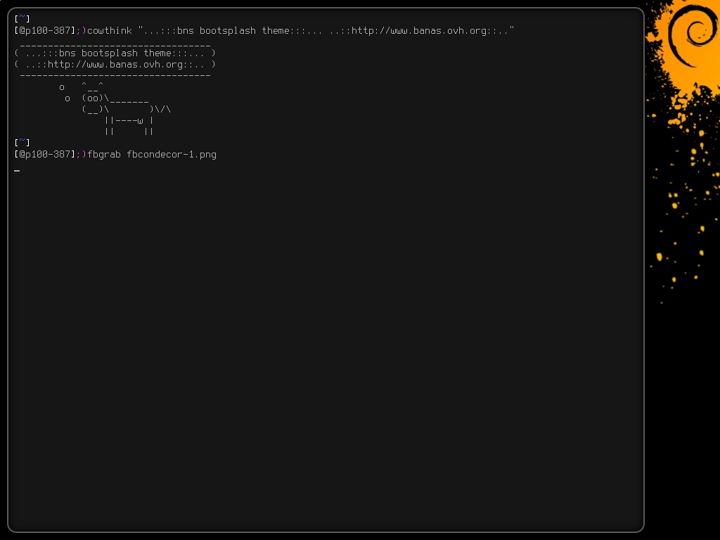 Debian Paint [fbsplash] - KDE Store
