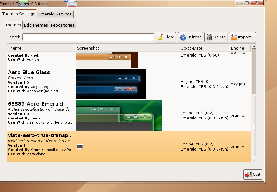 Vista Aero True Transparency - KDE Store