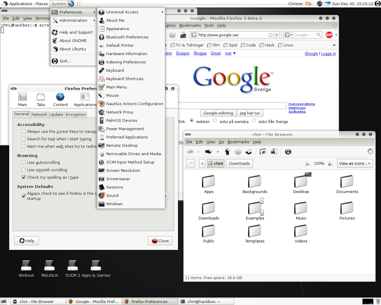 My Gnome Desktop 1280x1024 - KDE Store