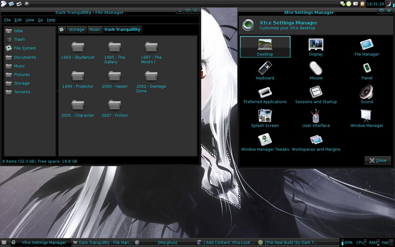 Aquatic Black - KDE Store