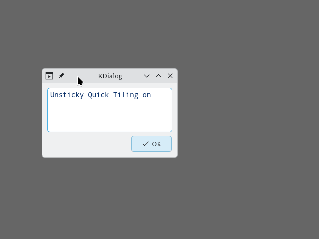 Unsticky Quick Tiling - KDE Store