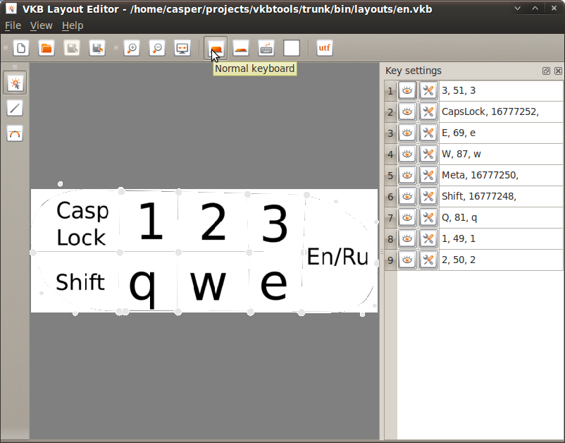 Virtual Keyboard Tools KDE Store