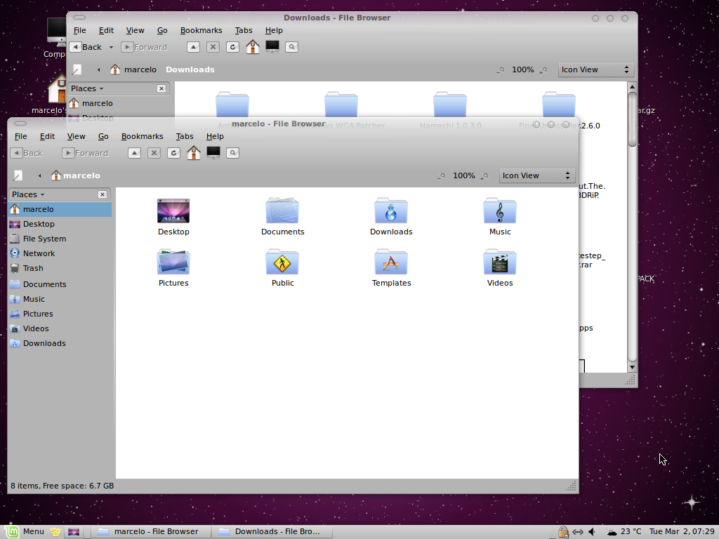 Grey Blend Mac - KDE Store