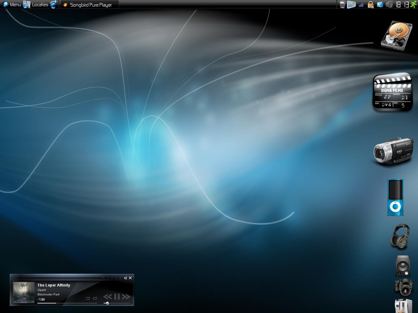Black n Blue - KDE Store