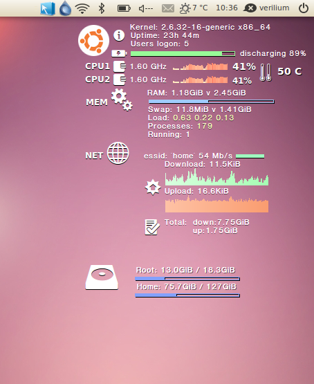 Another conky config - KDE Store