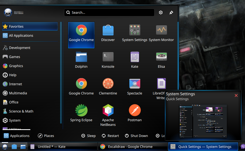 DarkCold - KDE Store