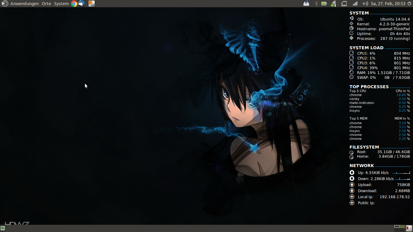 Light Conky Theme - Gnome-Look.Org