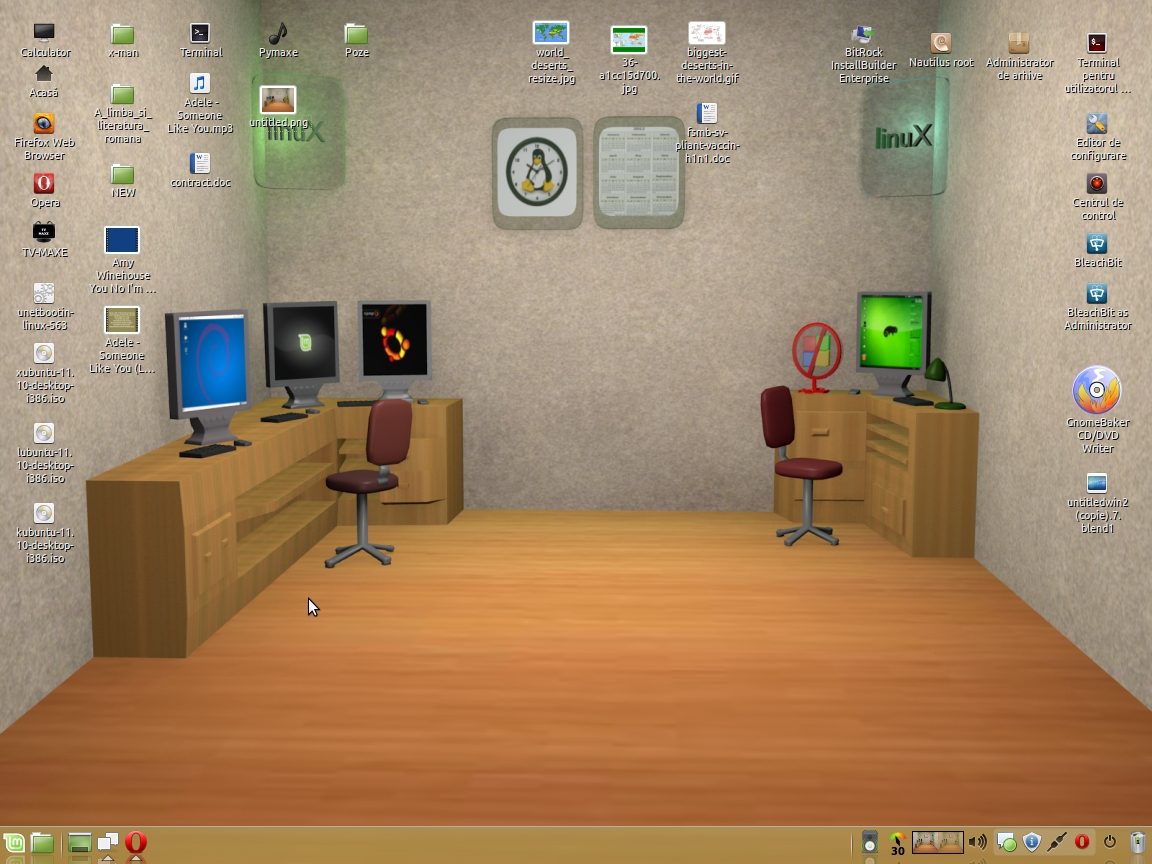 3D linuX room - KDE Store