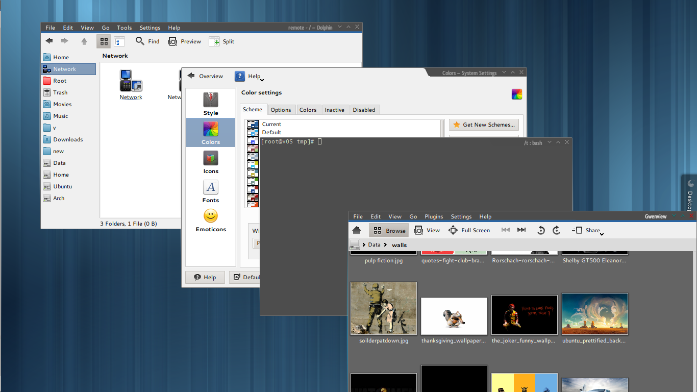ElegantBrit KDE(Title & menu integrated) - KDE Store